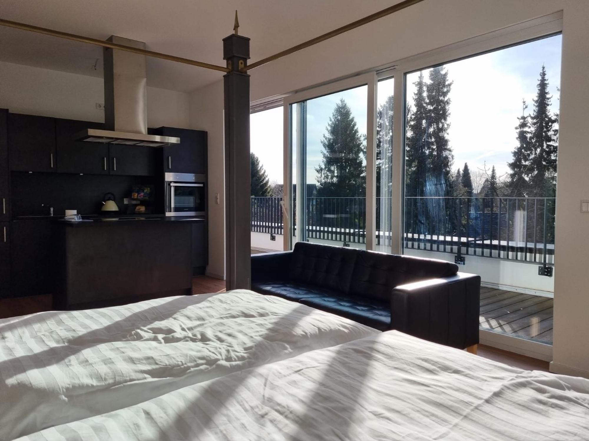 Stylische Penthouse Wohnung Гамбург Екстер'єр фото